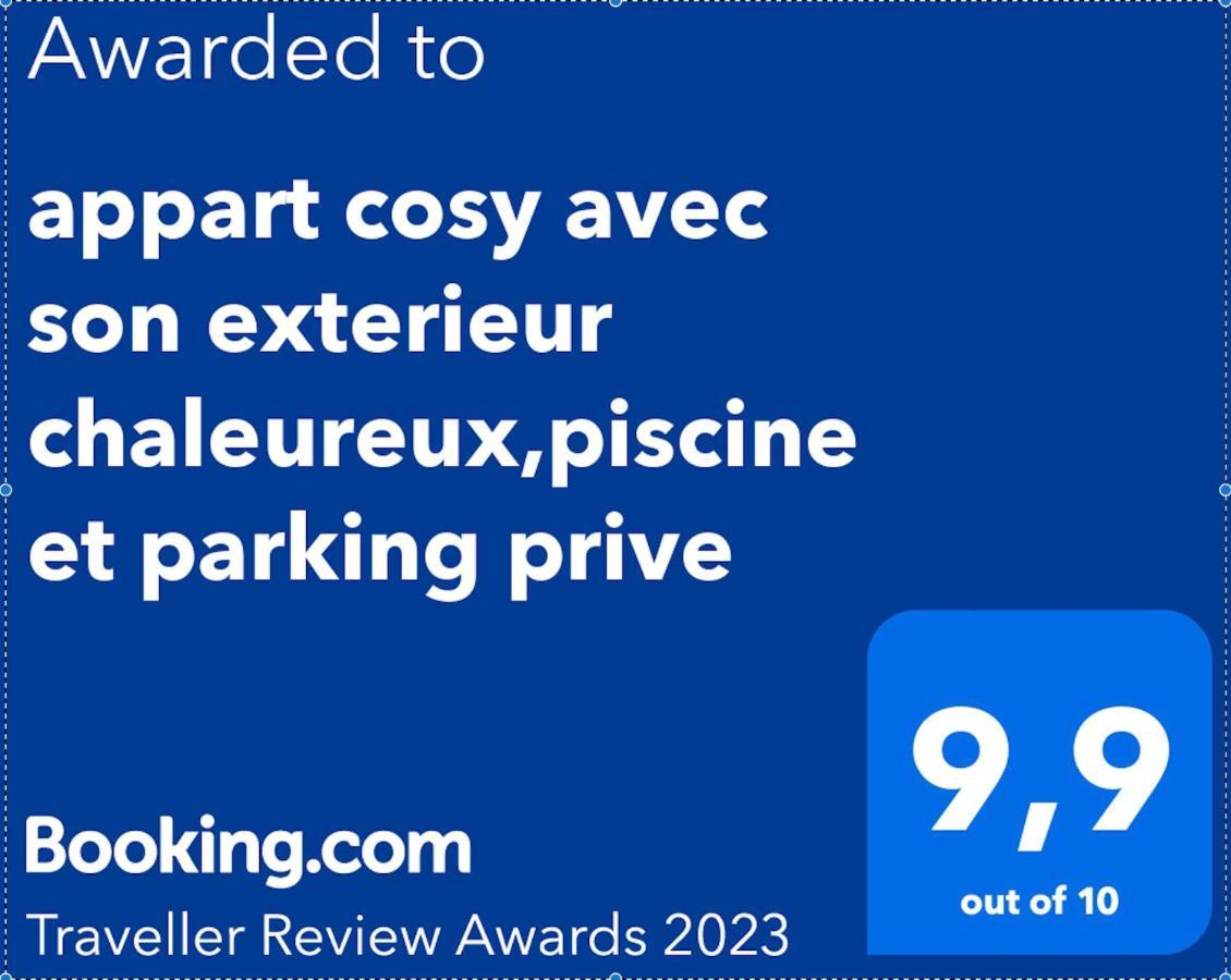 Appart Cosy Avec Son Exterieur Chaleureux,Piscine Et Parking Prive Fontvieille Kültér fotó